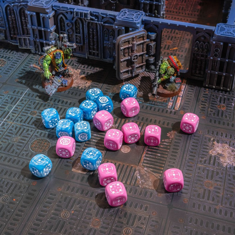 Crosshairs Compact D6: Blue&Pink (Q-Workshop) (STCA02)