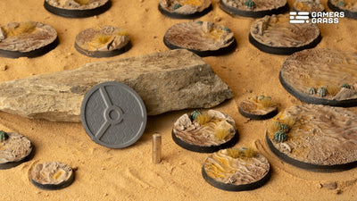 GamersGrass Deserts of Maahl Bases, Round 40mm (x5)