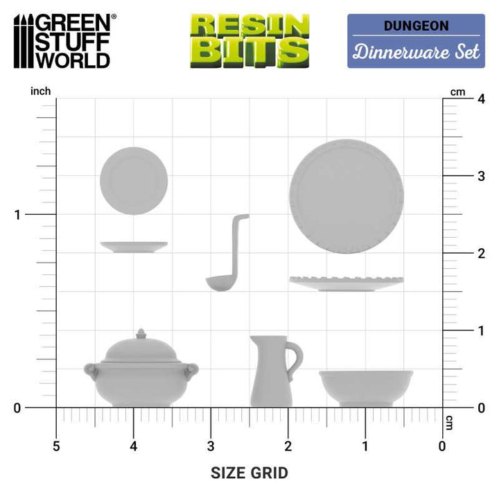 Dinnerware 1:48-1:35 (Green Stuff World)