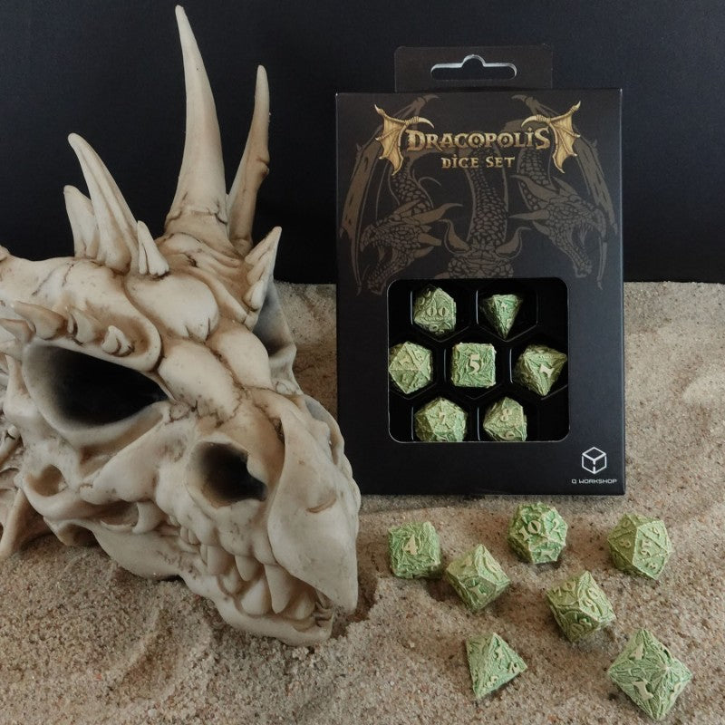 Dracopolis Dice Set - The Andean Longneck (Q-Workshop) (SDCP03)