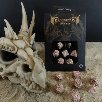 Dracopolis Dice Set - The Yucatan Featherwing (Q-Workshop) (SDCP02)