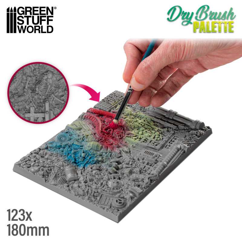 Drybrush texture palette (Green Stuff World)