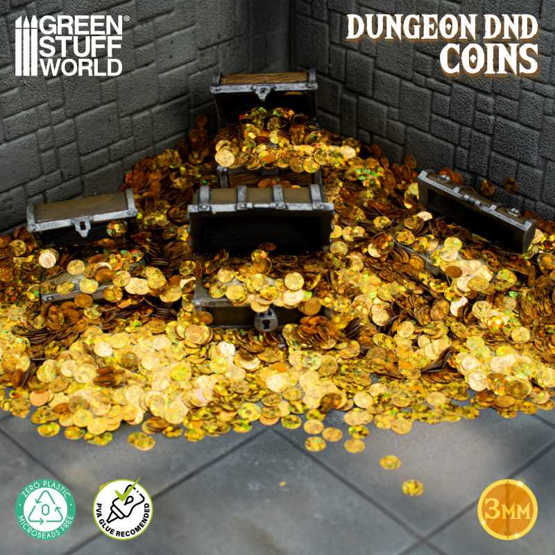 Dungeon DnD coins (Green Stuff World)