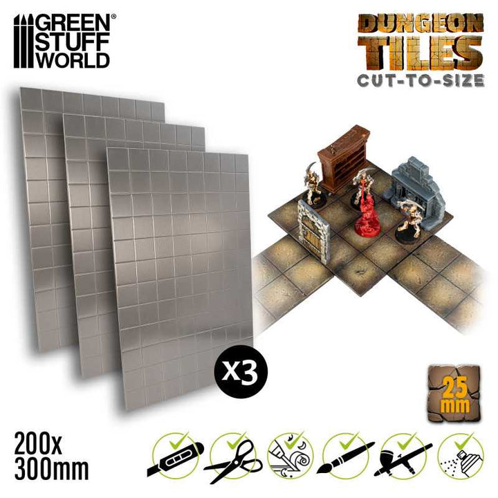 Dungeon Tiles 25mm (Green Stuff World)