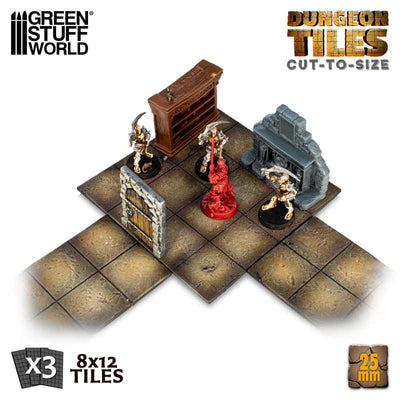 Dungeon Tiles 25mm (Green Stuff World)