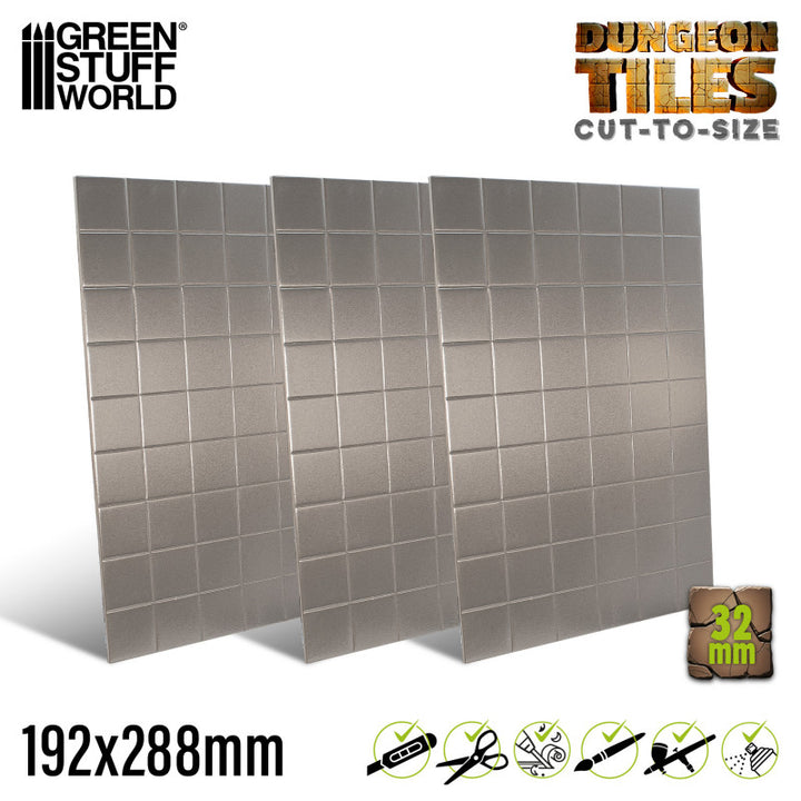 Dungeon Tiles 32mm (Green Stuff World)