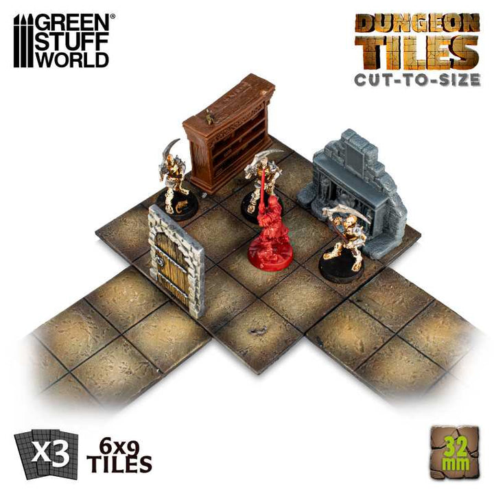 Dungeon Tiles 32mm (Green Stuff World)