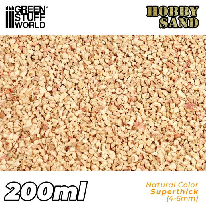 Extra Thick Hobby Sand - Natural 200ml (Green Stuff World)