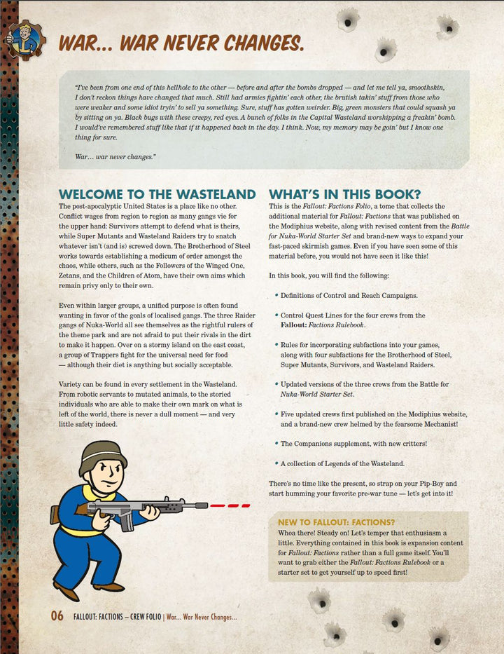 Fallout: Factions - Crew Folio