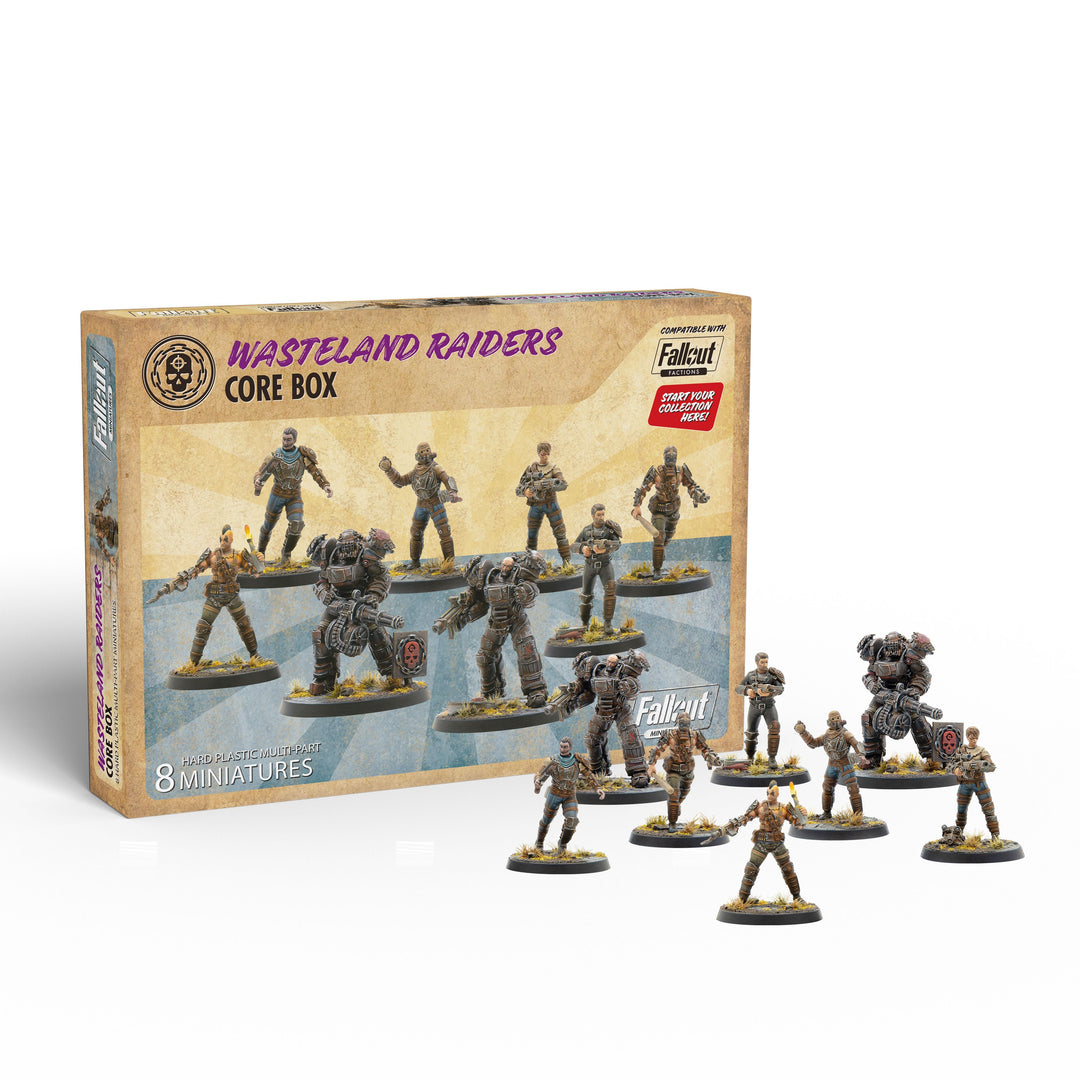 Fallout: Miniatures - Wasteland Raiders Core Box (Plastic)