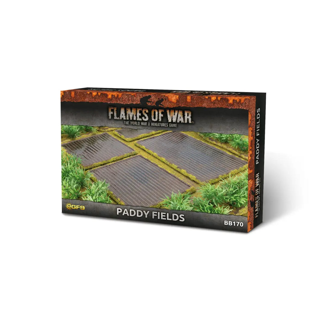 Flames of War: Features - Paddy Fields (x4)