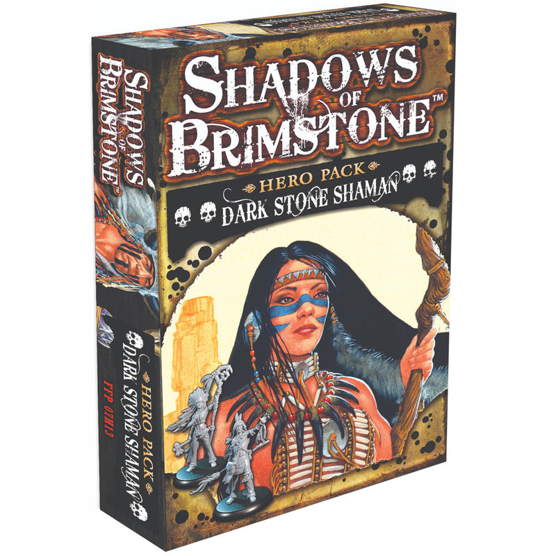 Shadows of Brimstone: Dark Stone Shaman Hero Pack