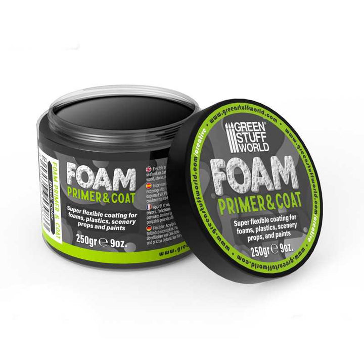 Foam Primer and Coat - Black 250gr (Green Stuff World)