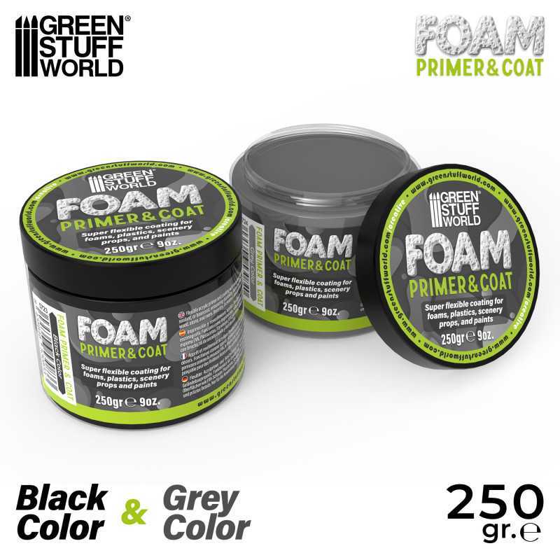 Foam Primer and Coat - Black 250gr (Green Stuff World)