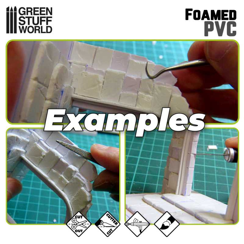 Foamed PVC 3 mm (Green Stuff World)