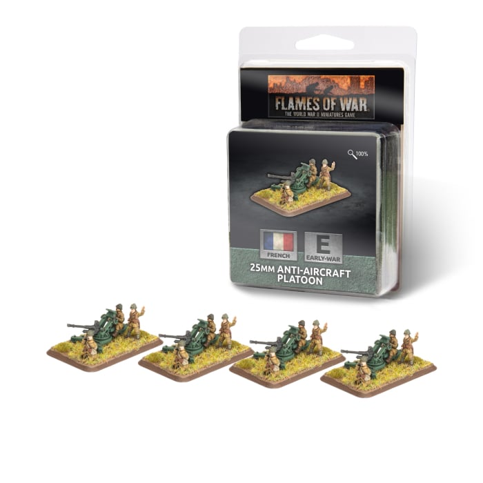Flames of War: 25mm AA Platoon (FR546)