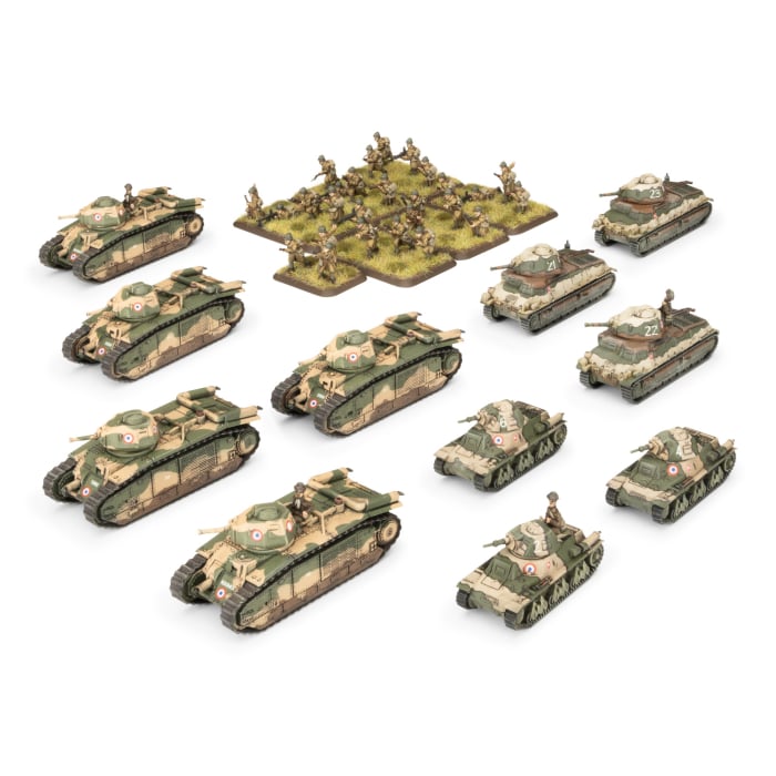 Flames of War: French Char B1 bis Combat Company (FRAB03)