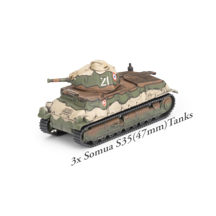 Flames of War: French Char B1 bis Combat Company (FRAB03)
