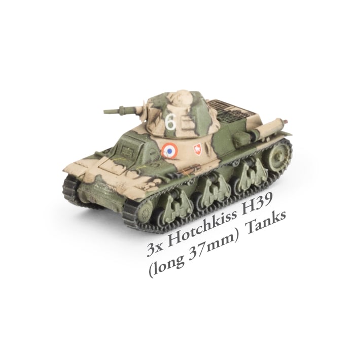 Flames of War: French Char B1 bis Combat Company (FRAB03)