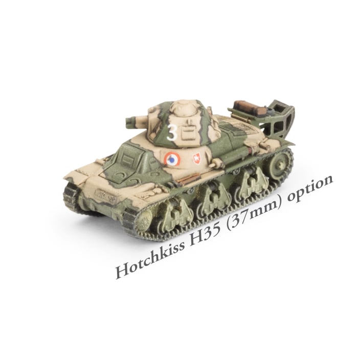 Flames of War: Hotchkiss H35 & H39 Tank Platoon (FRX09)