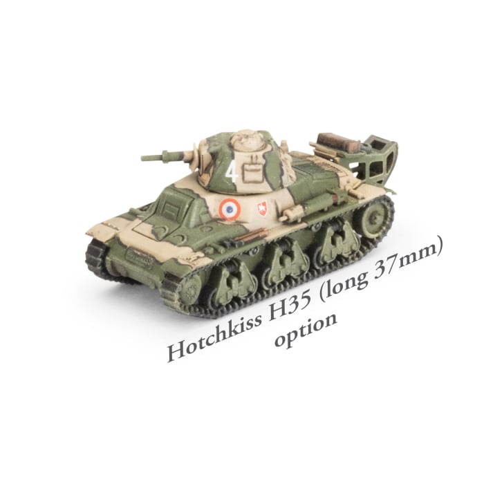 Flames of War: Hotchkiss H35 & H39 Tank Platoon (FRX09)