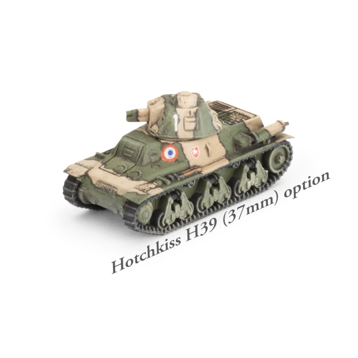 Flames of War: Hotchkiss H35 & H39 Tank Platoon (FRX09)