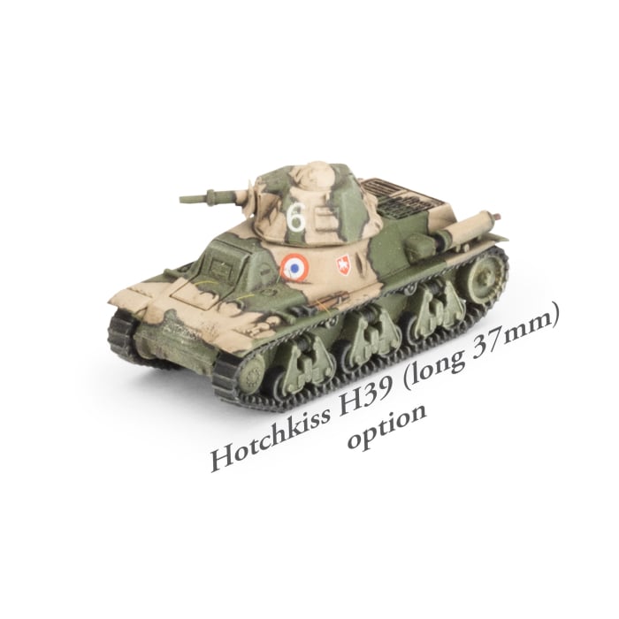 Flames of War: Hotchkiss H35 & H39 Tank Platoon (FRX09)