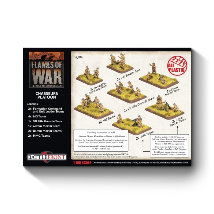 Flames of War: Chasseurs Platoon (FRX13)