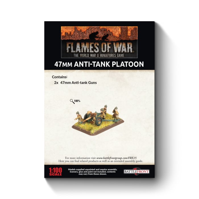 Flames of War: 47mm Anti-tank Platoon (FRX15)