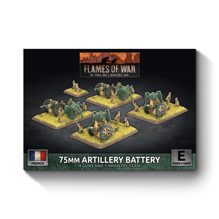 Flames of War: 75mm Artillery Battery (FRX16)