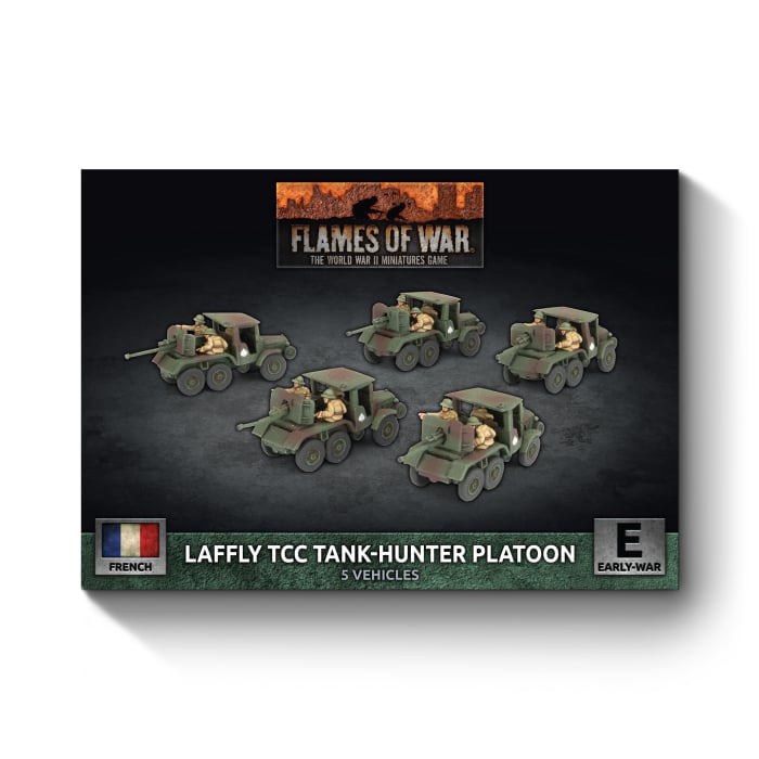 Flames of War: Laffly W15 TCC SP Anti-tank Platoon (FRX19)