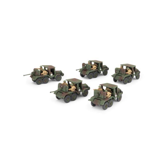 Flames of War: Laffly W15 TCC SP Anti-tank Platoon (FRX19)