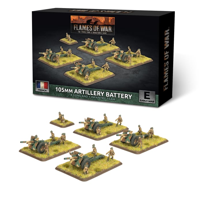 Flames of War: 105mm Artillery Battery (FRX21)