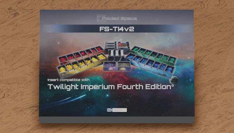 Insert for Twilight Imperium 4th Edition (FS-TI4v2) - Folded Space
