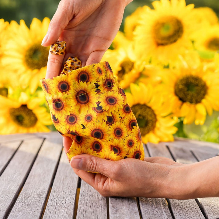 Full Art Dice Pouch: Sunflower (Q-Workshop) (BWSPSUNF201)