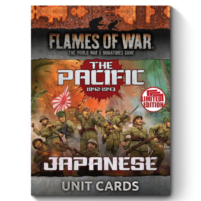 Flames of War: The Pacific - Japanese Unit Cards (FW258JU)