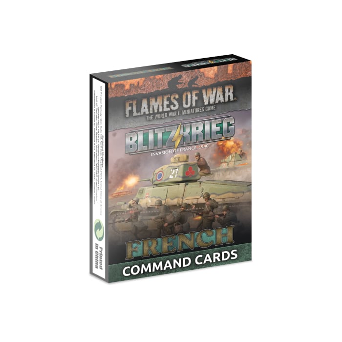 Flames of War: Blitzkrieg French Command Cards (FW281FC)