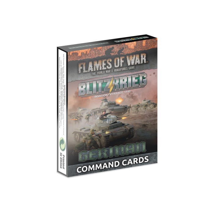 Flames of War: Blitzkrieg German Command Cards (FW281GC)