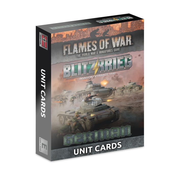 Flames of War: Blitzkrieg German Unit Cards (FW281GU)
