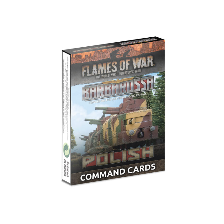 Flames of War: Barbarossa Polish Command Cards (Limited Edition) (FW282PC)