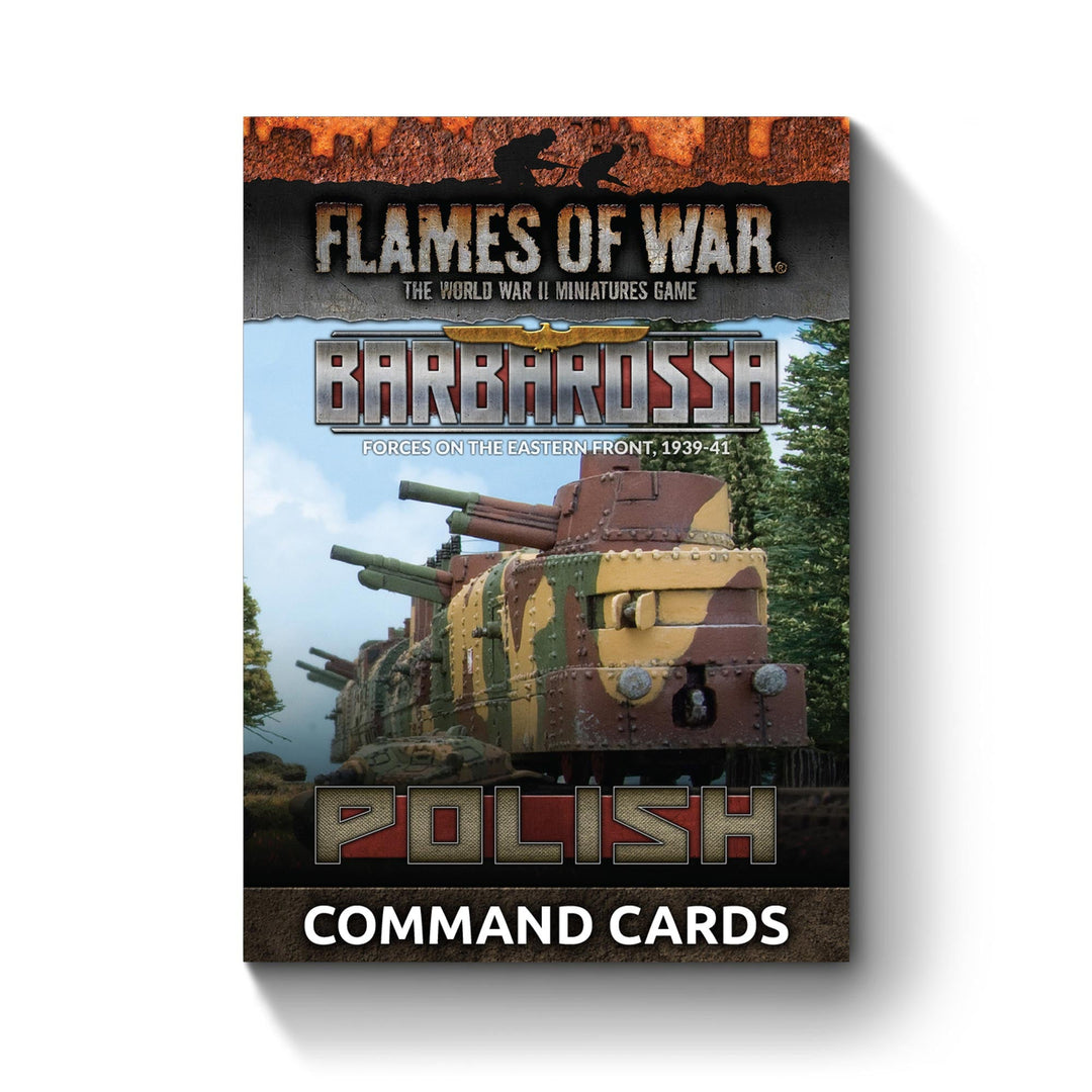 Flames of War: Barbarossa Polish Command Cards (Limited Edition) (FW282PC)