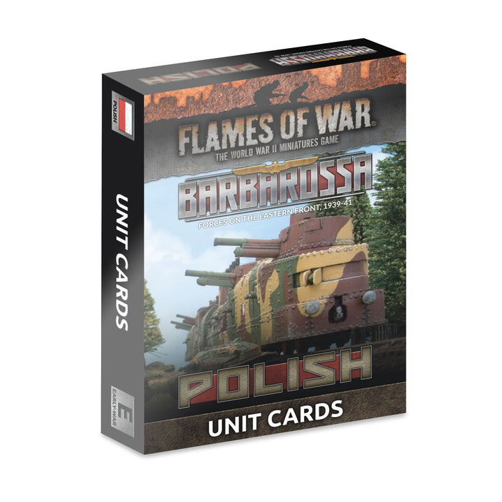 Flames of War: Barbarossa: Polish Unit Card Pack (Limited Edition) (FW282PU)
