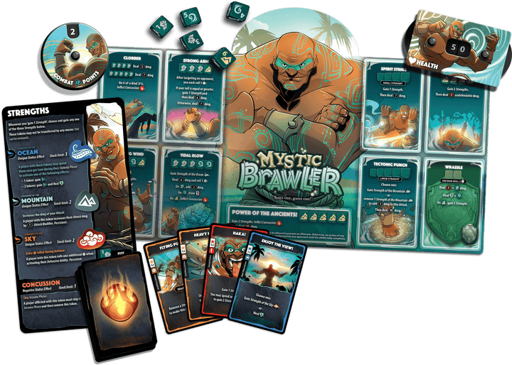 Dice Throne: Mystic Brawler Hero Pack