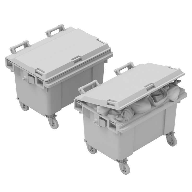 Garbage Containers (Green Stuff World)
