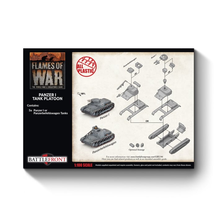 Flames of War: Panzer I Platoon (GBX196)