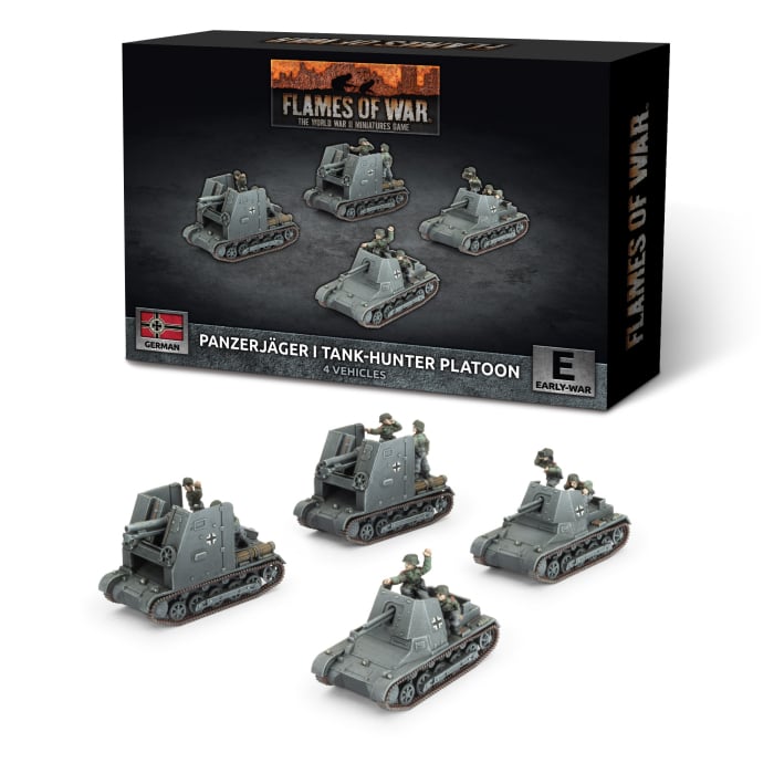 Flames of War: Panzerjager I Anti-tank Platoon (GBX197)
