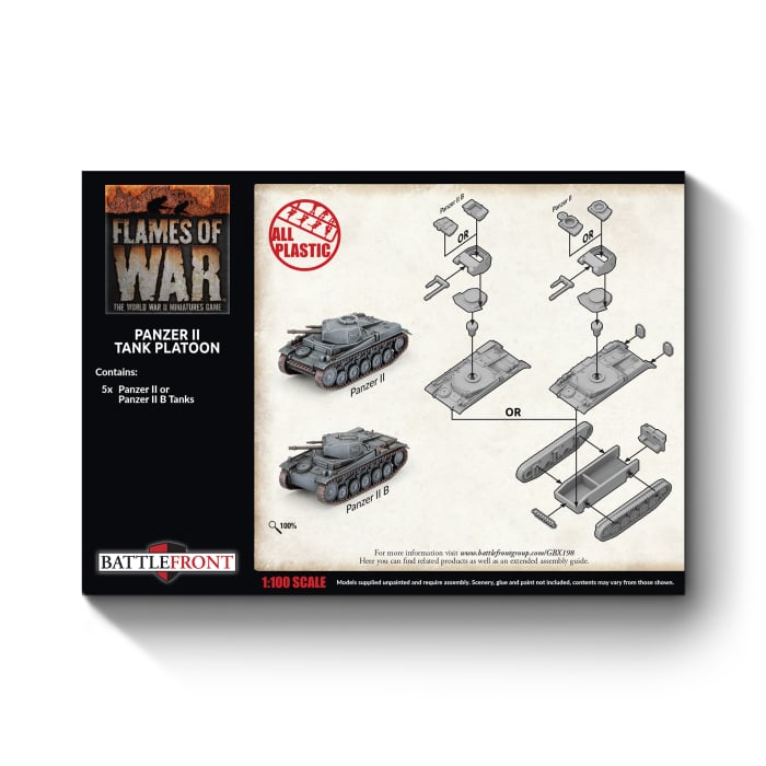 Flames of War: Panzer II Platoon (GBX198)