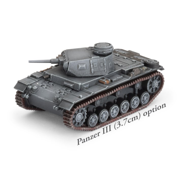 Flames of War: Panzer III Tank Platoon (GBX199)