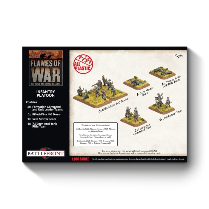 Flames of War: Infantry Platoon (GBX202)