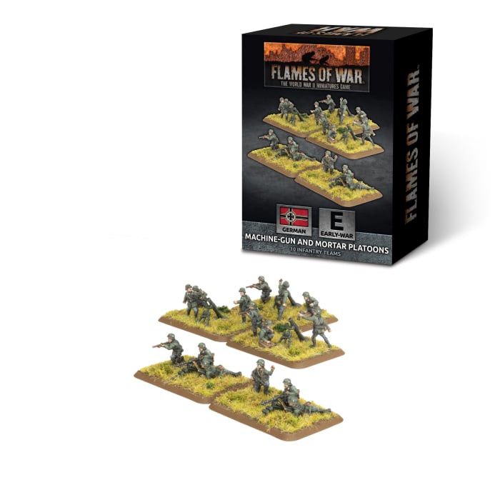 Flames of War: Machine-gun and Mortar Platoons (GBX203)